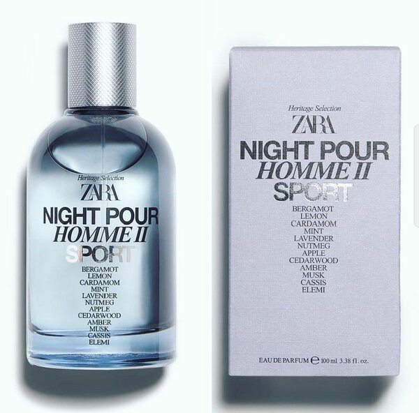 ZARA Night Pour Homme // Ii Sport EDP 150ml