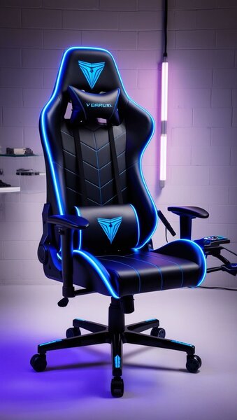 Chaise Gaming LED Ergonomique