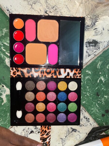 Palette de Maquillage Léopard Compacte