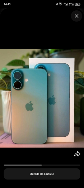 iPhone 15 Bleu Nouvel Édition