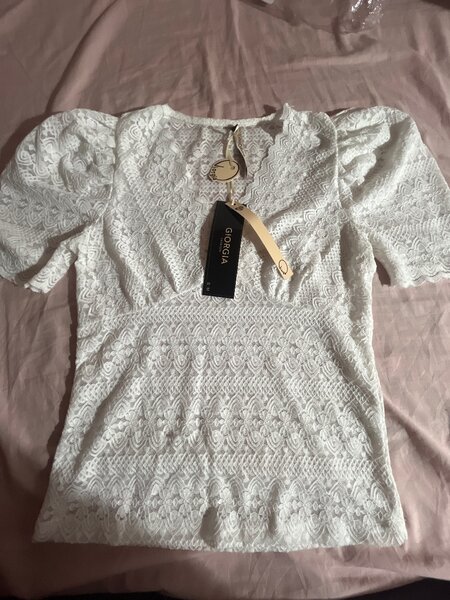 Top en dentelle