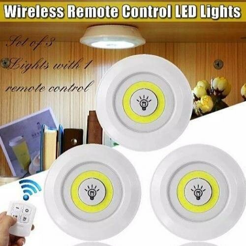 Lumières LED 3 télécommandées