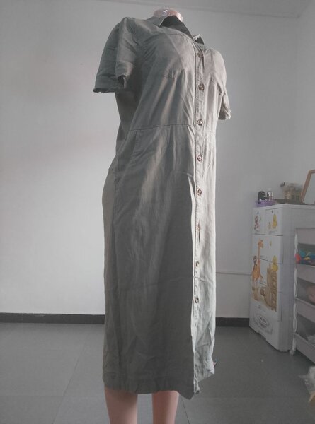 Cotton straight dress