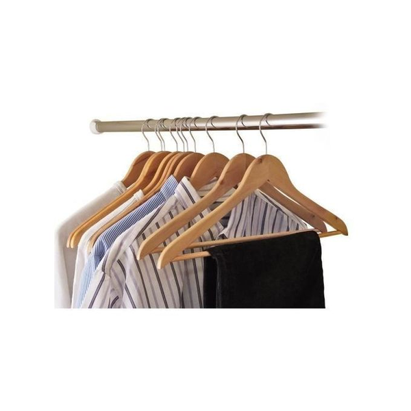 Cintre En Bois Lot De 6pcs