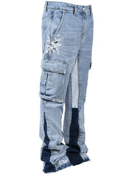 Jeans cargo décontractés pour hommes