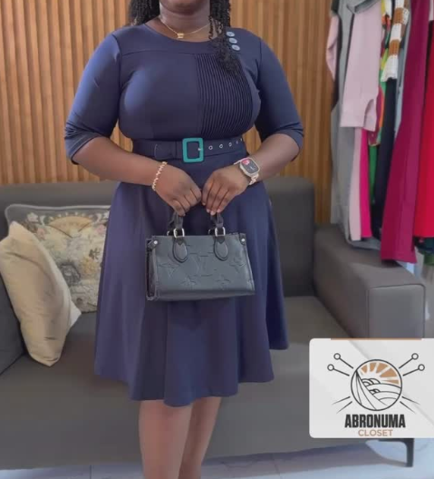 Elegant dress blue