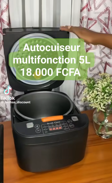 RICE COOKER MULTIFONCTION DIGITALE SilverCrest TK-208
