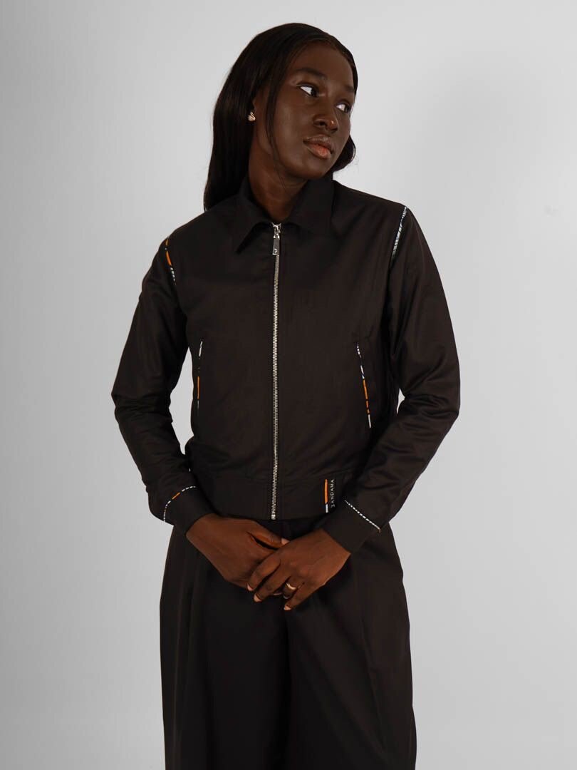 Veste noire Femme
