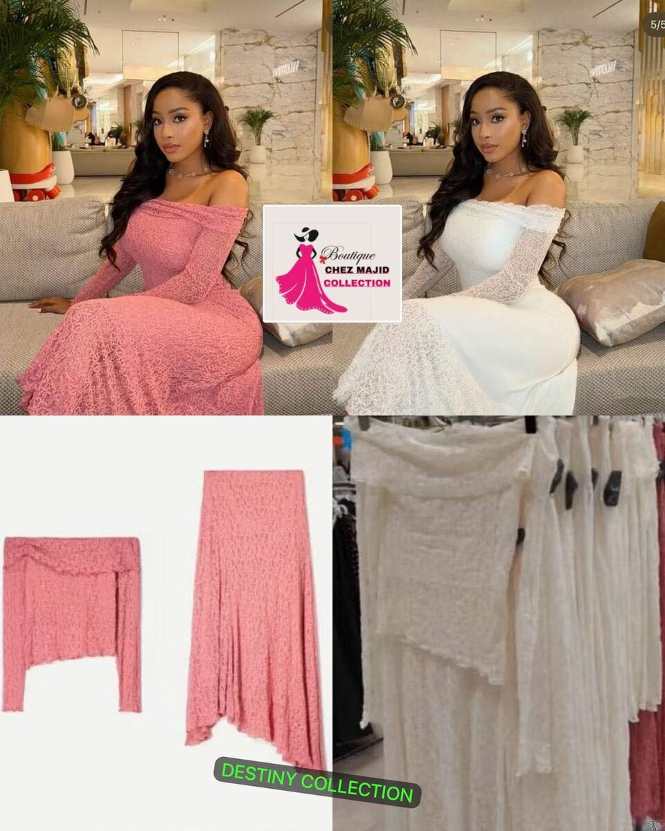Robe élégante en dentelle
