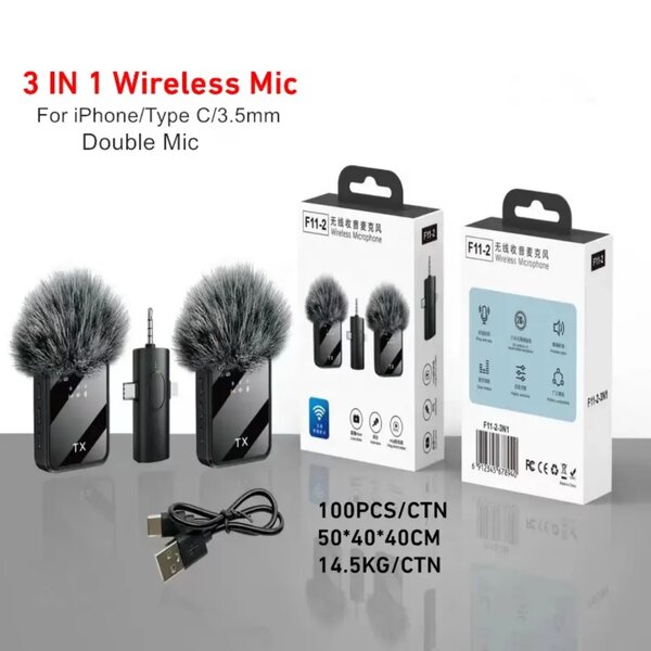 Micro sans fil 3 en 1