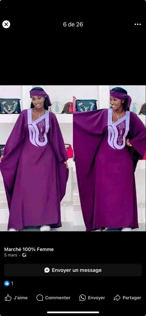 Boubou pour femme