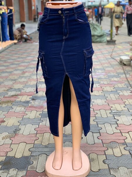 Denim skirt