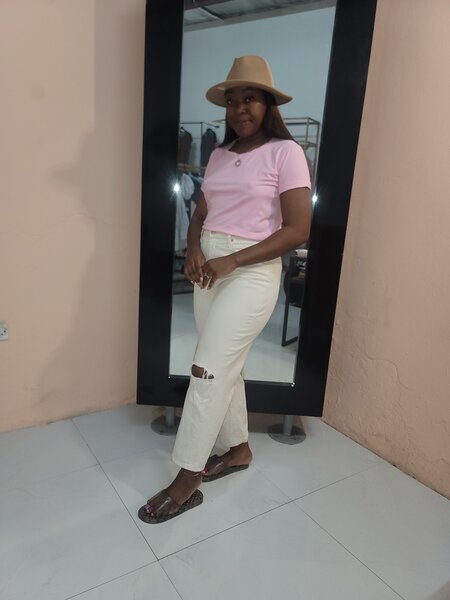 Thrift jeans