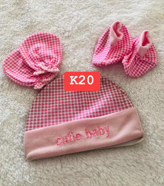 Hat for baby pink