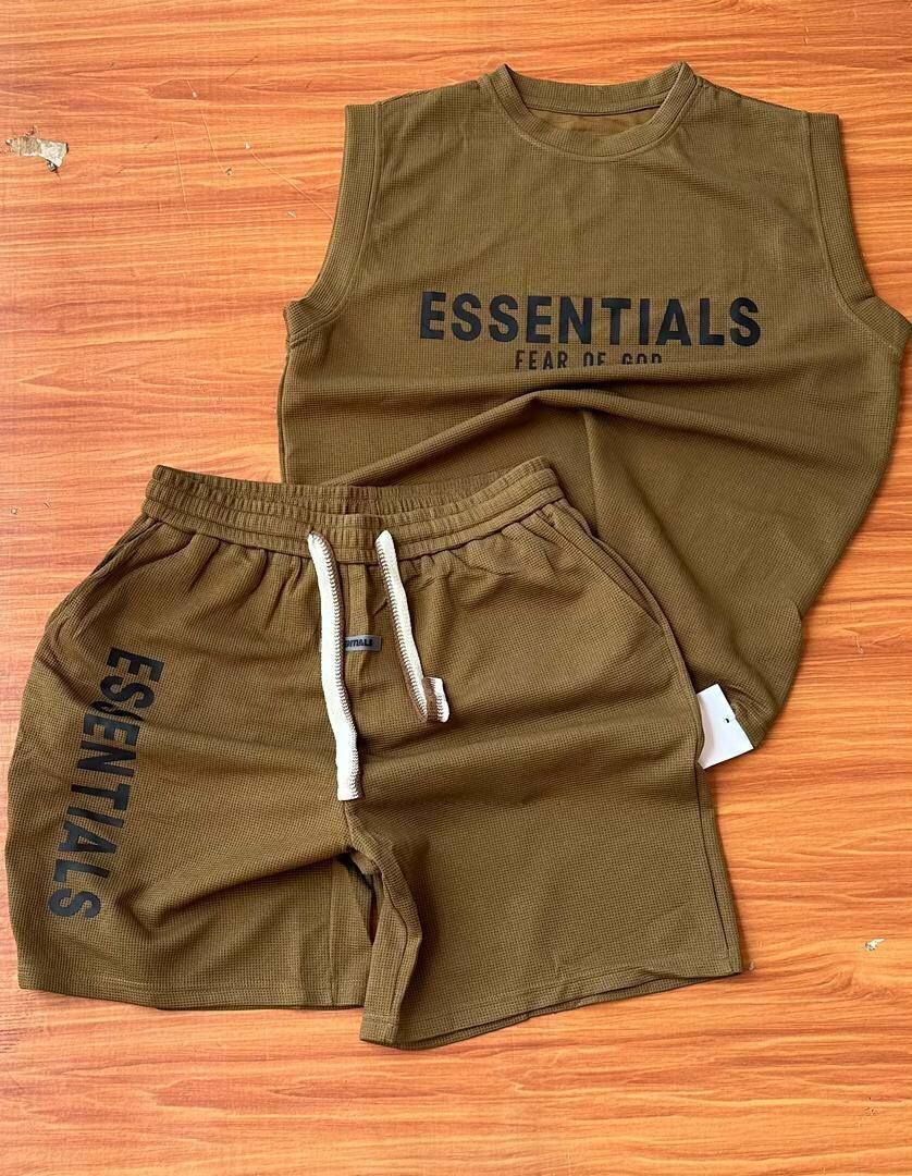 Men's top and down essential