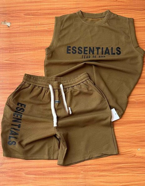 Men's top and down essential