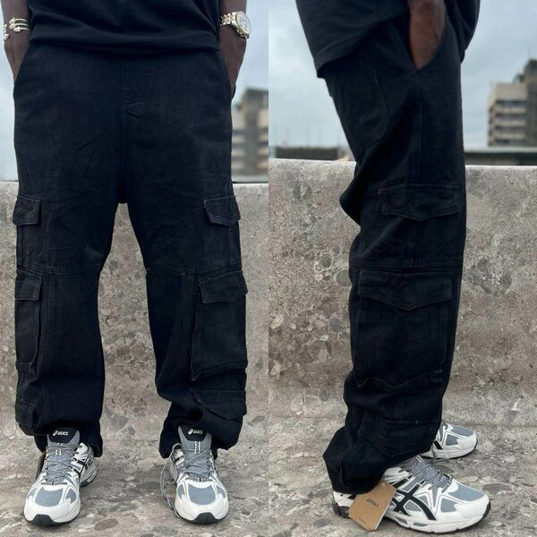 Gros bas en jeans