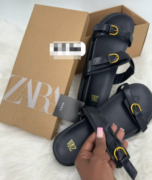 slippers zara