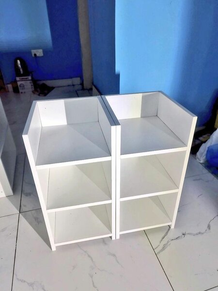 White Bedside Table