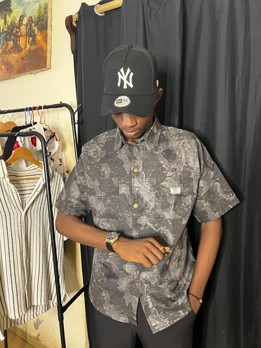 Chemise brode de qualité