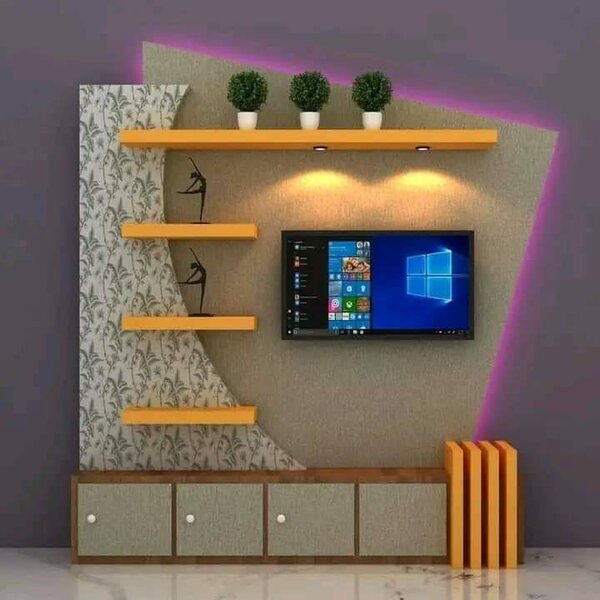 Décoration de meuble TV