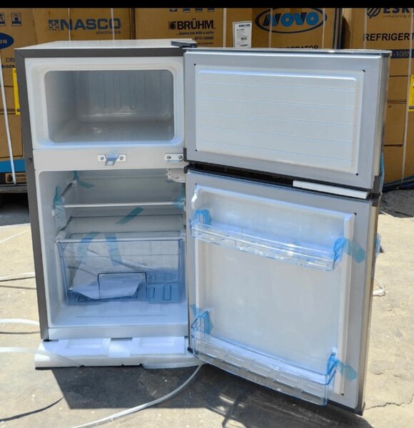 Pearl table top fridge, double door