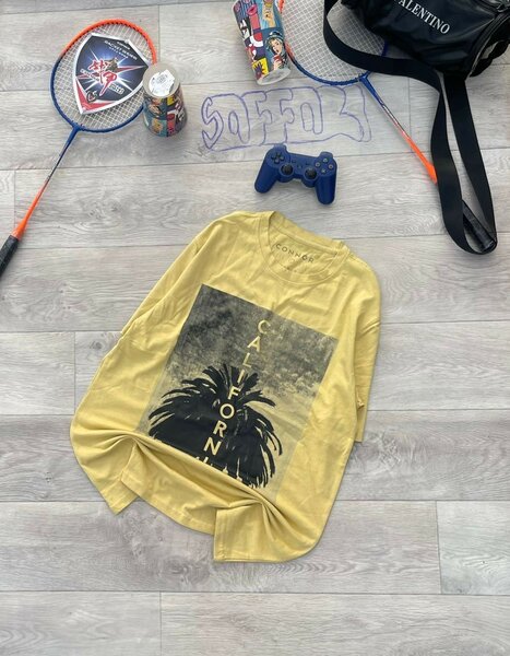 T-shirt jaune California