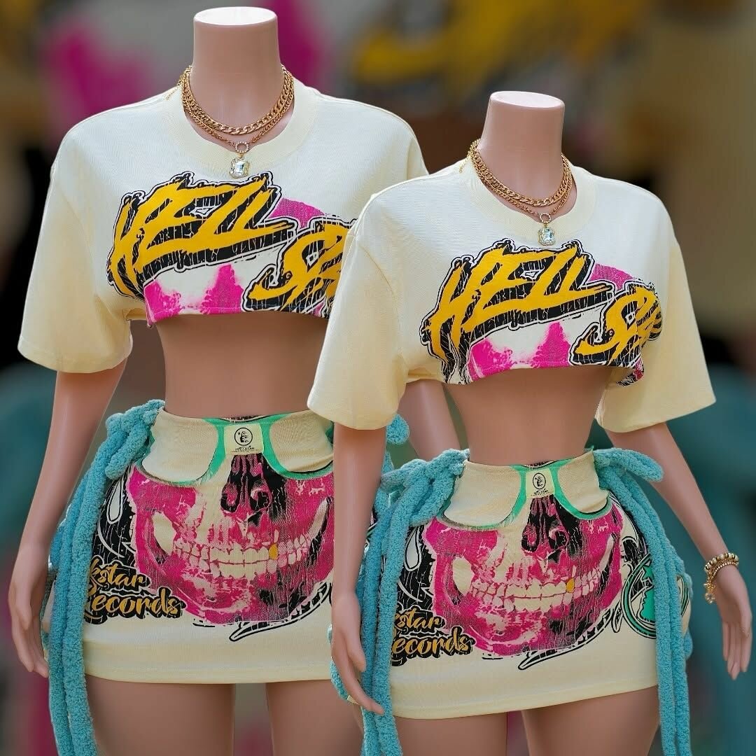 Ladies tops and down