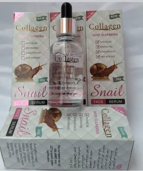 Serum snail visage