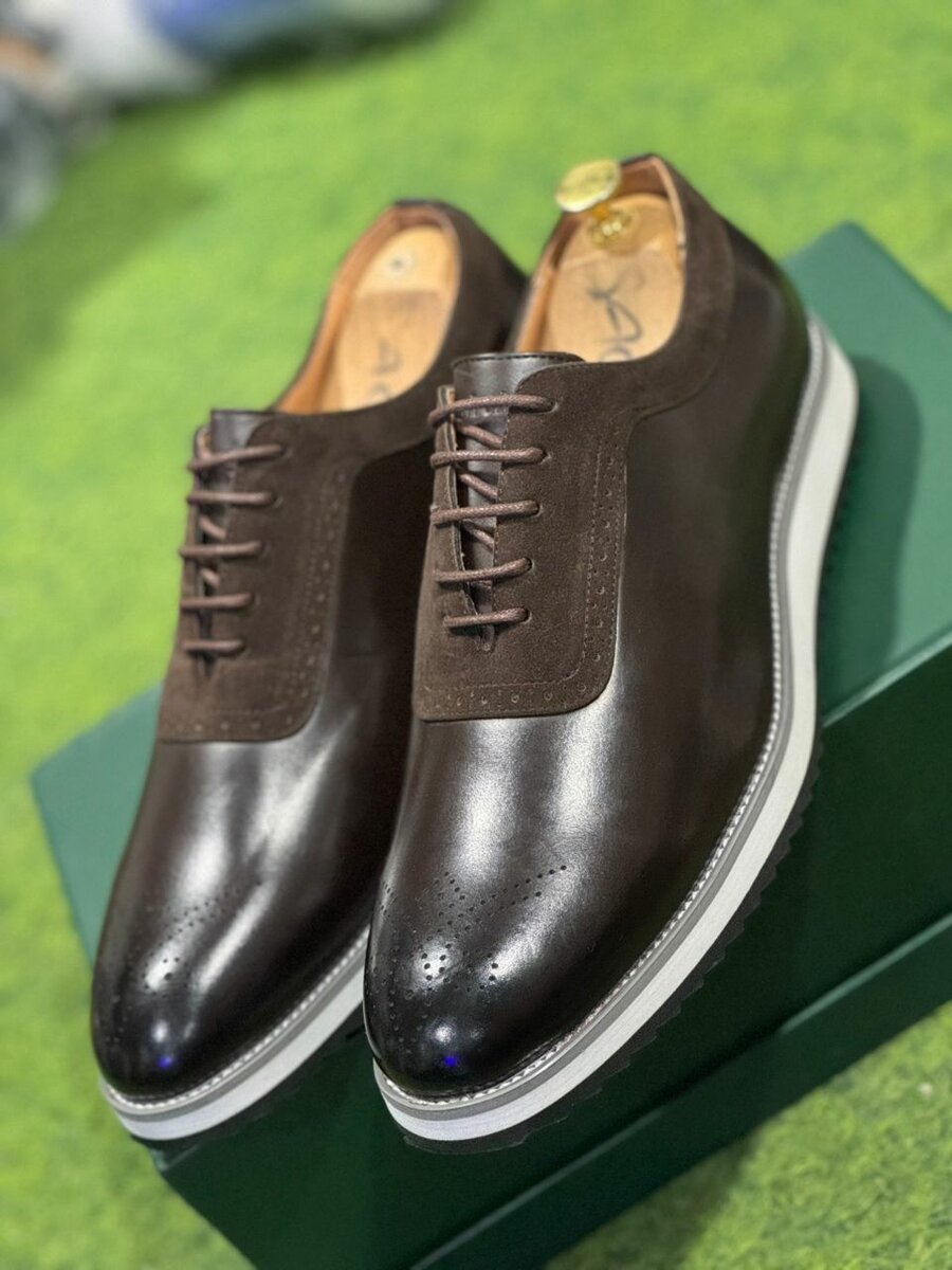 Chaussures Richelieu Cuir Noir