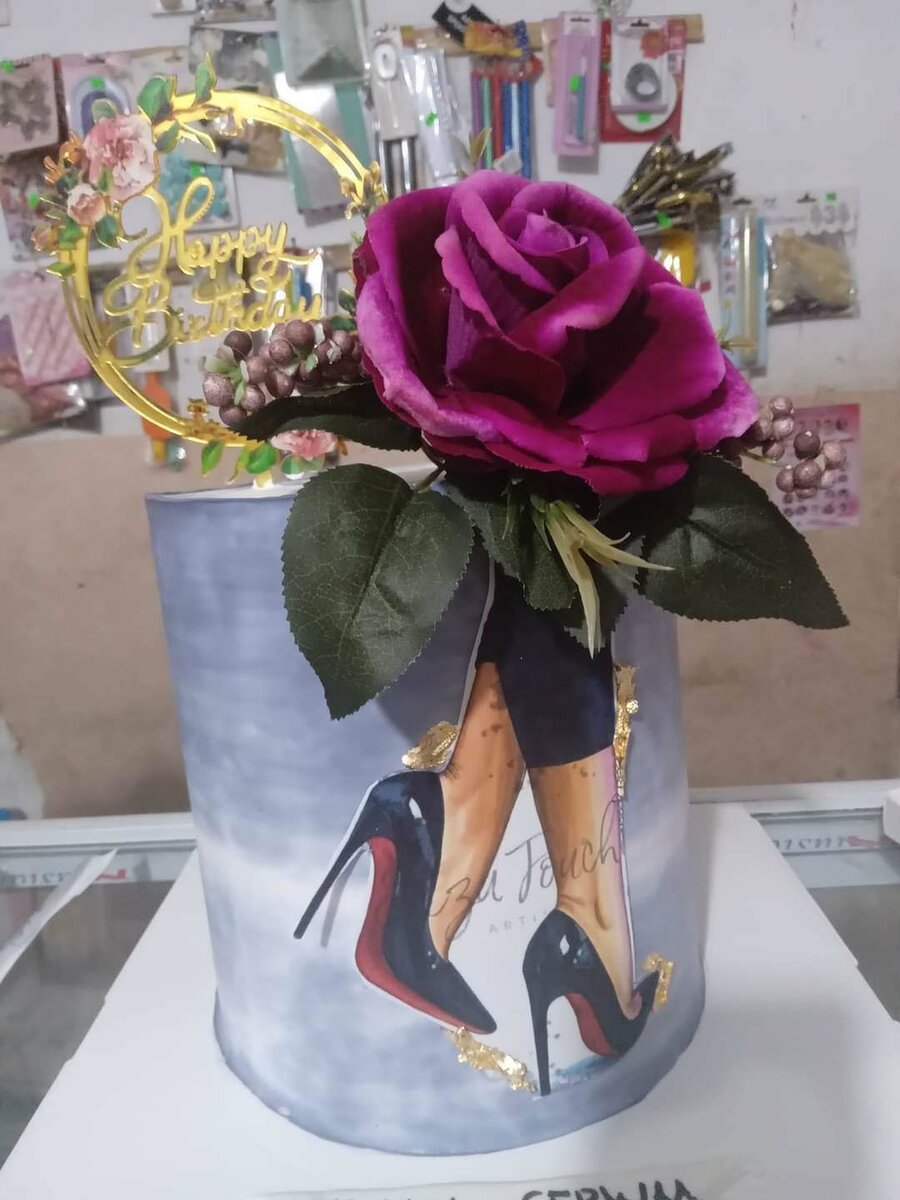 Tall cake