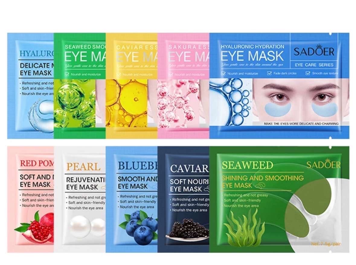 Facial ,lip and eye mask