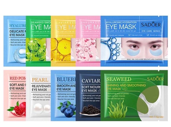 Facial ,lip and eye mask