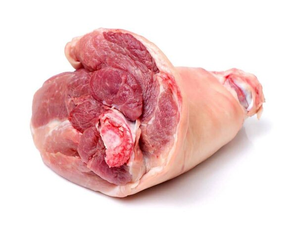 Fresh and grilled pork meat and sausages