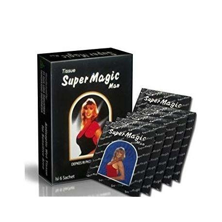 Lingettes Super Magic Man