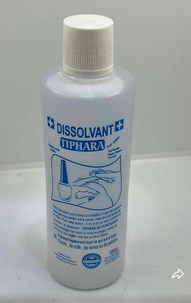 Dissolvant ongles Tiphara