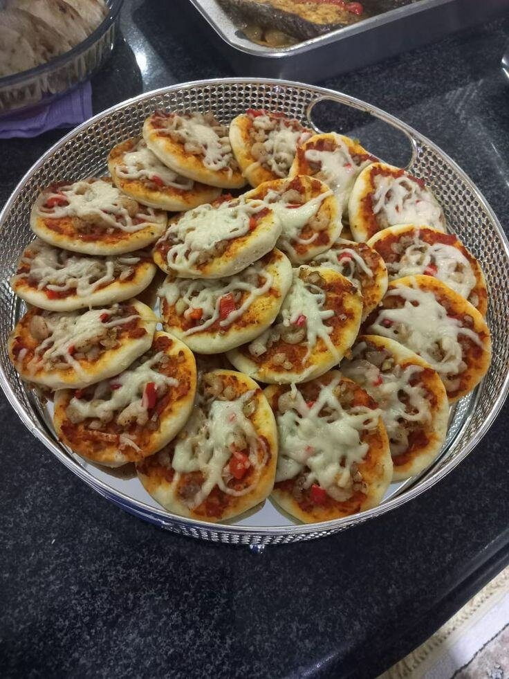 Mini-pizzas savoureuses