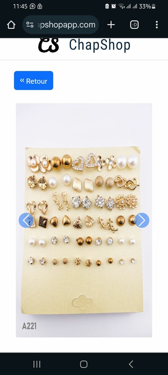 Boucle d'oreilles