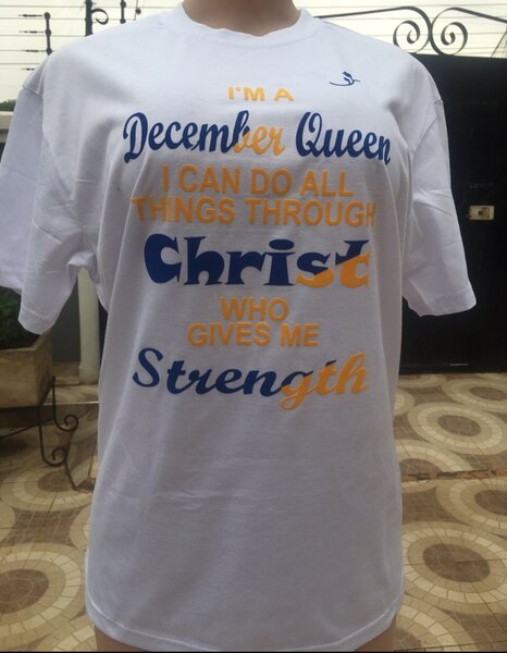Scripted Birthday Tee