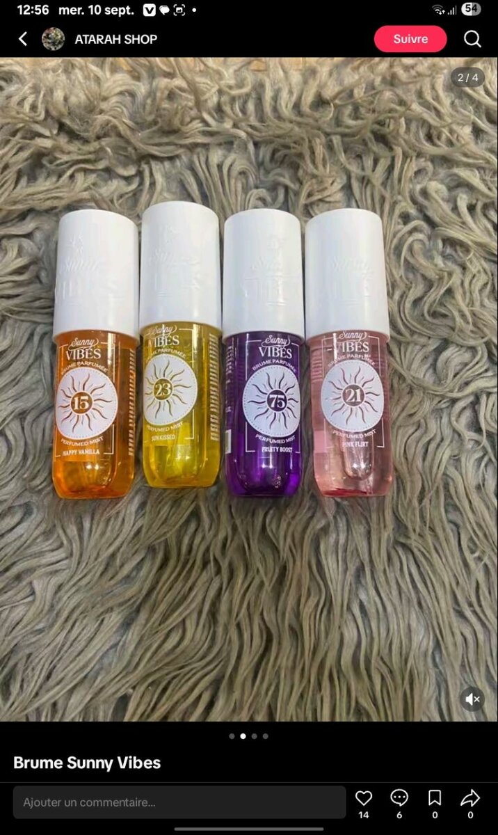 Brume Parfumée Sunny Vibes