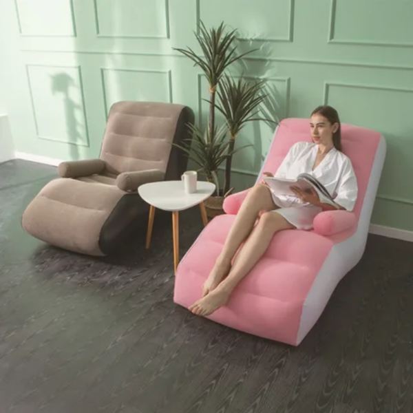 Sofa gonflable avec pompe