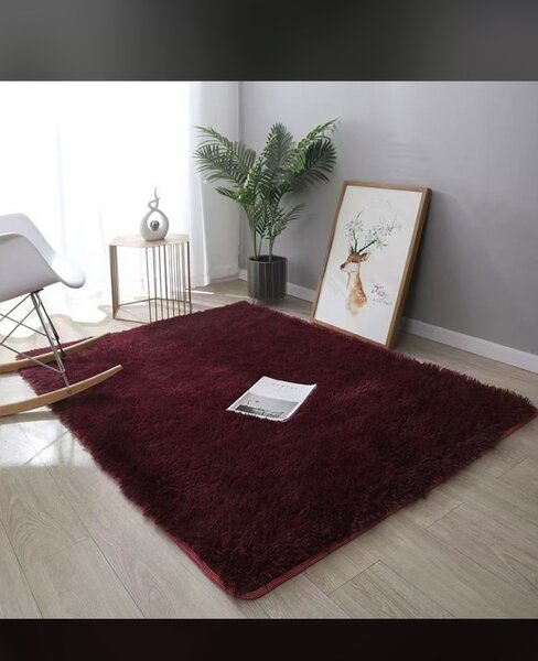 Fluffy carpet
