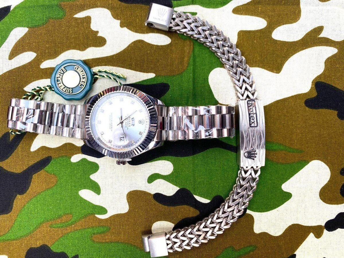 Rolex with bracket