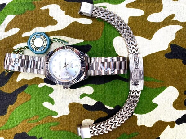 Rolex with bracket
