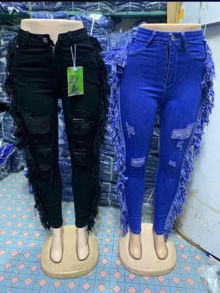 Ladies jeans trouser