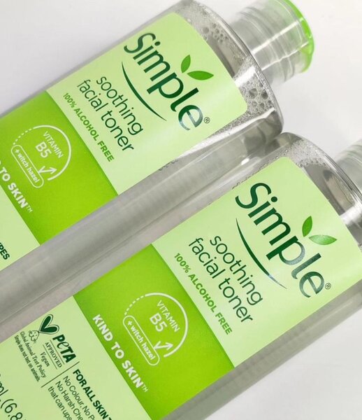 Simple facial toner