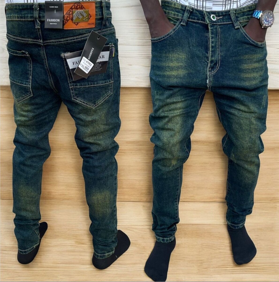 Jeans Slim Homme Élégants