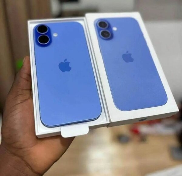 Smartphone bleu élégant