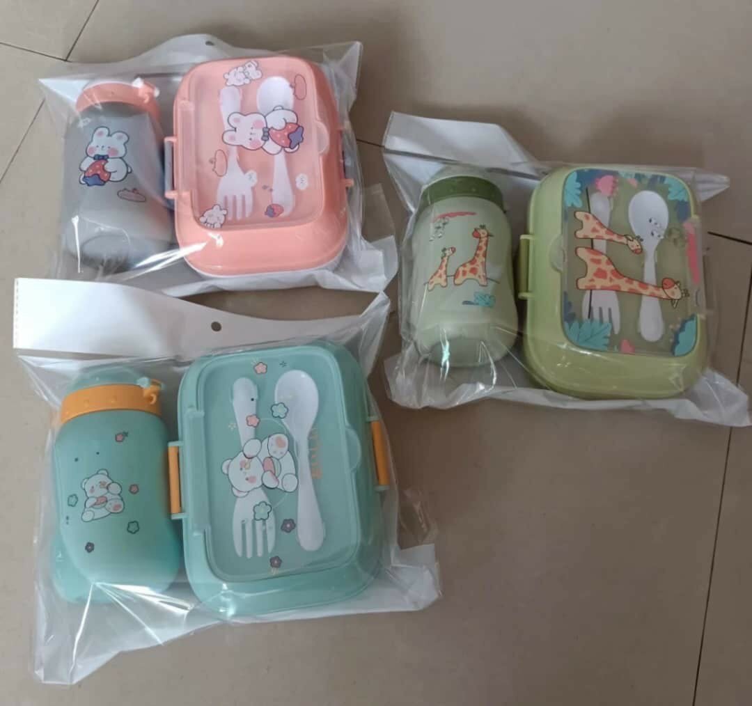 Ensembles déjeuner enfant colorés