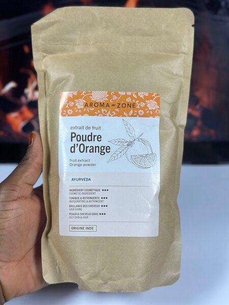 Poudre d'Orange Ayurvédique